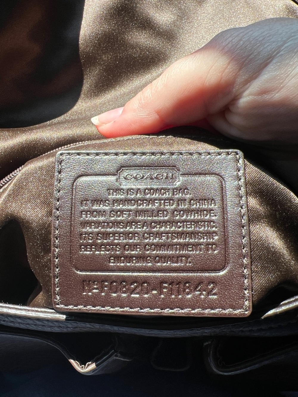 Coach F11842 Vintage SoHo Buckle Bag - Picture 11 of 14